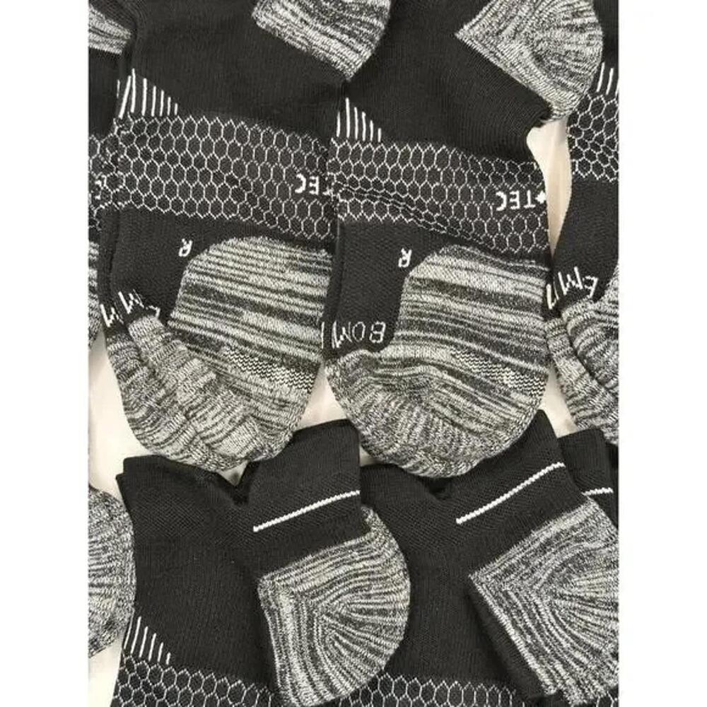 NWOT Bombas Black Men's Run Ankle Sock 3-Pack - L (9.5-13) - Picture 5 of 6